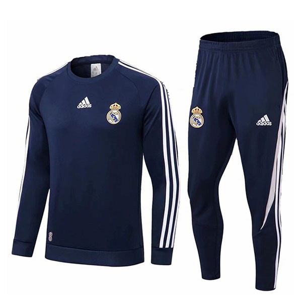 Sweatshirts Real Madrid 2022-2023 Blau Marine Günstige Fußballtrikots